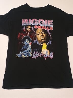 The Notorious BIG Black Biggie Smalls Graphic T-SHIRT